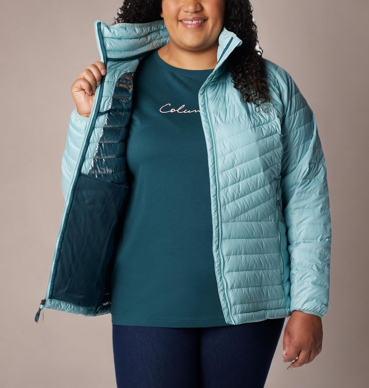 image:imageColumbia Damen Powder Lite II JackeAqua Haze