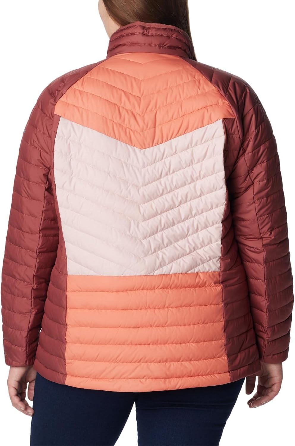 image:imageColumbia Damen Powder Lite II JackeBeetroot Faded Peach Dusty Pink
