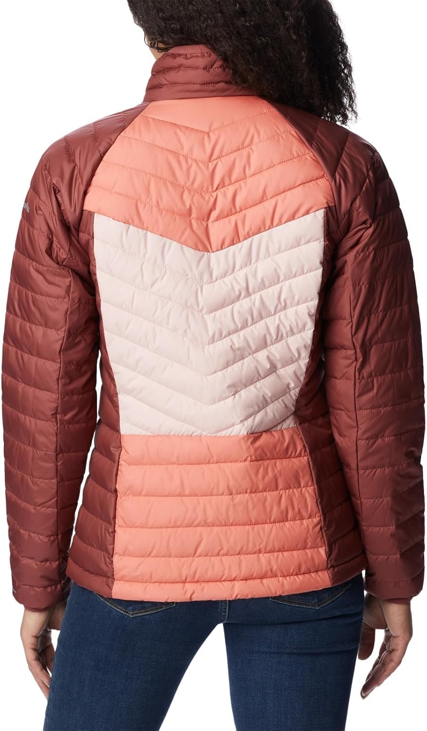 image:imageColumbia Damen Powder Lite II JackeBeetroot Faded Peach Dusty Pink