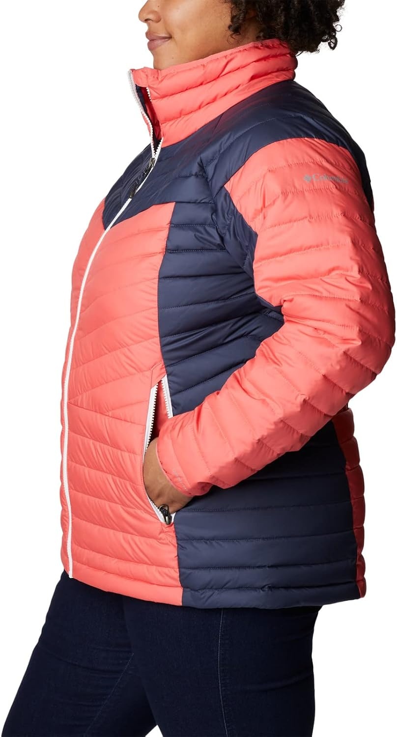 image:imageColumbia Damen Powder Lite II JackeBlush PinkNachtaktiv
