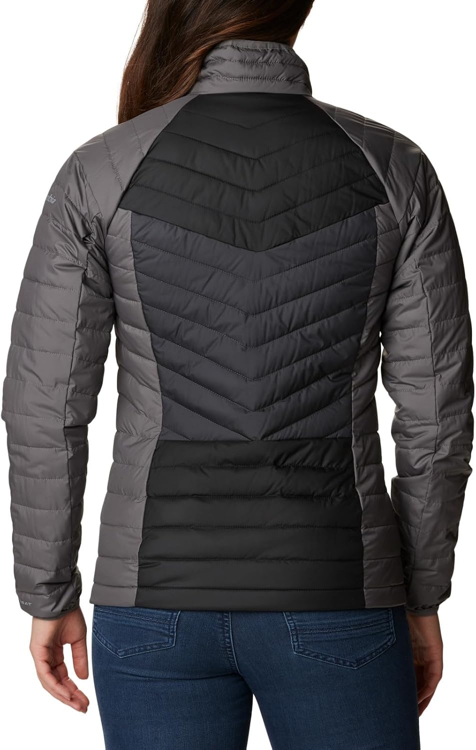 image:imageColumbia Damen Powder Lite II JackeCity Grey Black Shark
