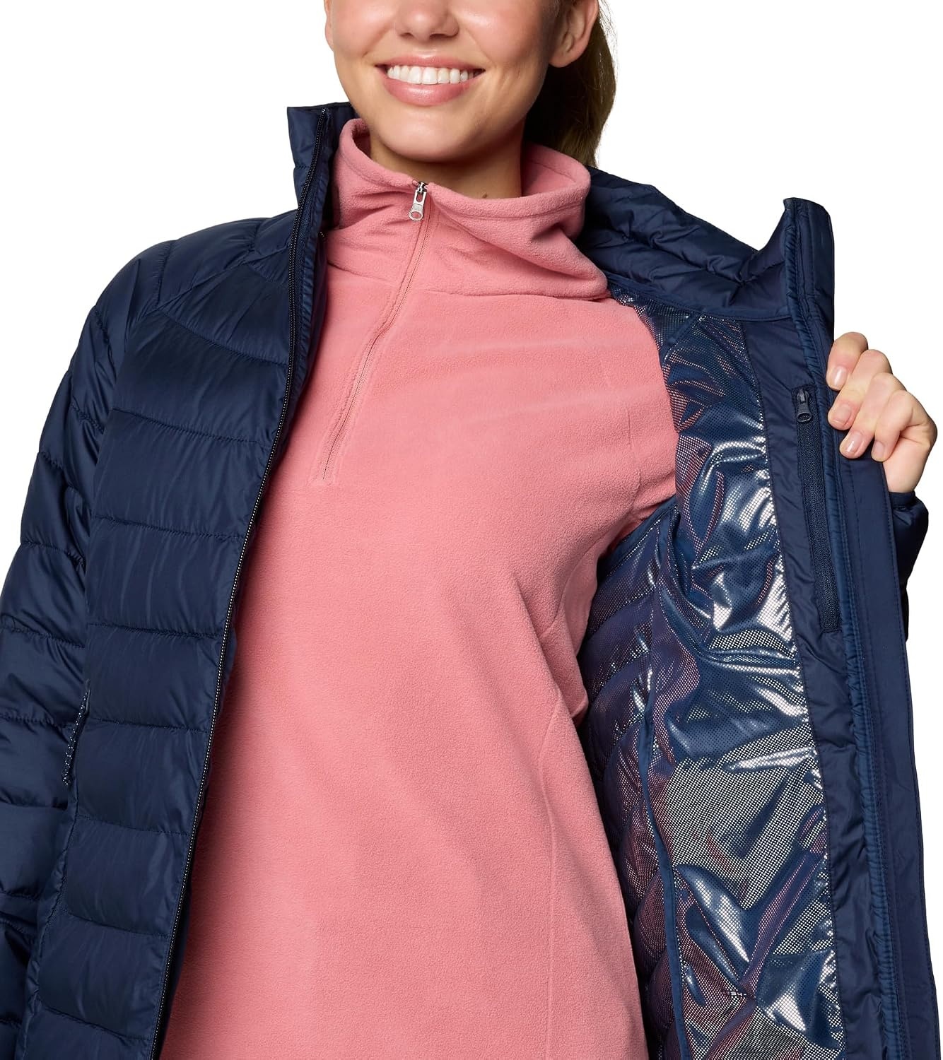 image:imageColumbia Damen Powder Lite II JackeCollegiate Navy