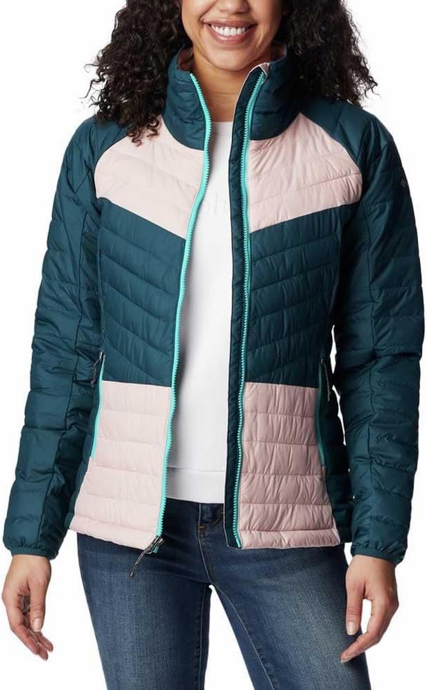 image:imageColumbia Damen Powder Lite II JackeNight Wave Altrosa