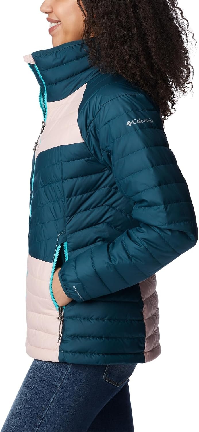 image:imageColumbia Damen Powder Lite II JackeNight Wave Dusty Pink