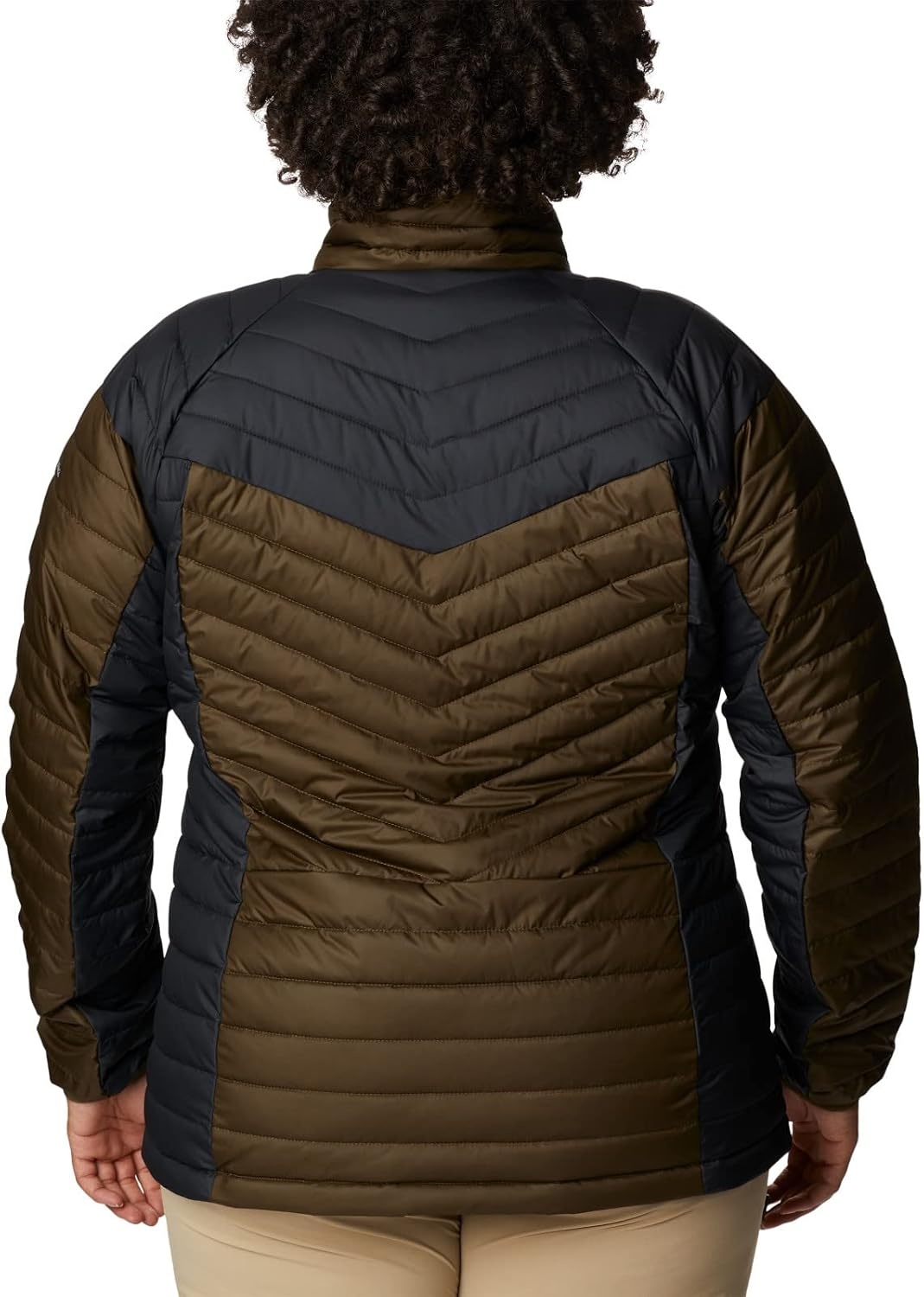 image:imageColumbia Damen Powder Lite II JackeOlivgrnSchwarz