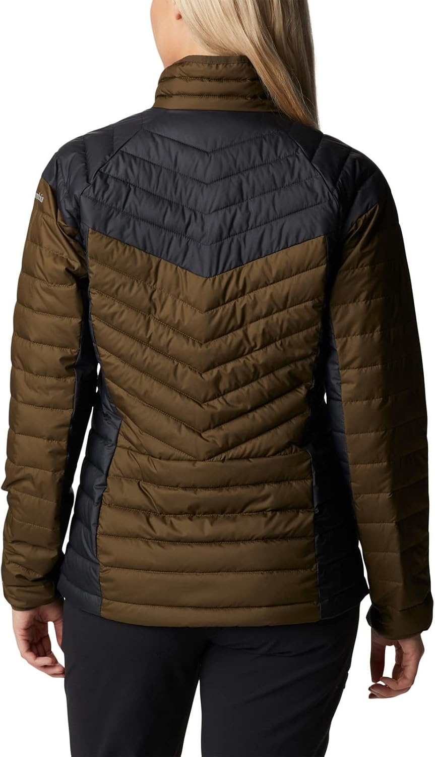 image:imageColumbia Damen Powder Lite II JackeOlivgrnSchwarz