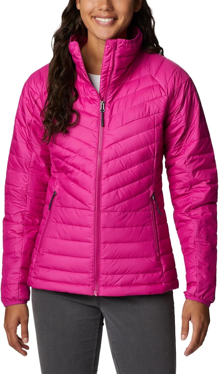 image:imageColumbia Damen Powder Lite II JackeWild Fuchsia