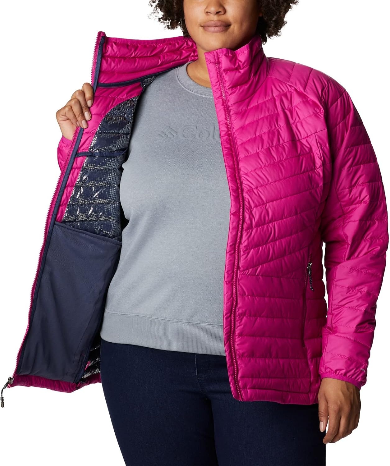 image:imageColumbia Damen Powder Lite II JackeWild Fuchsia