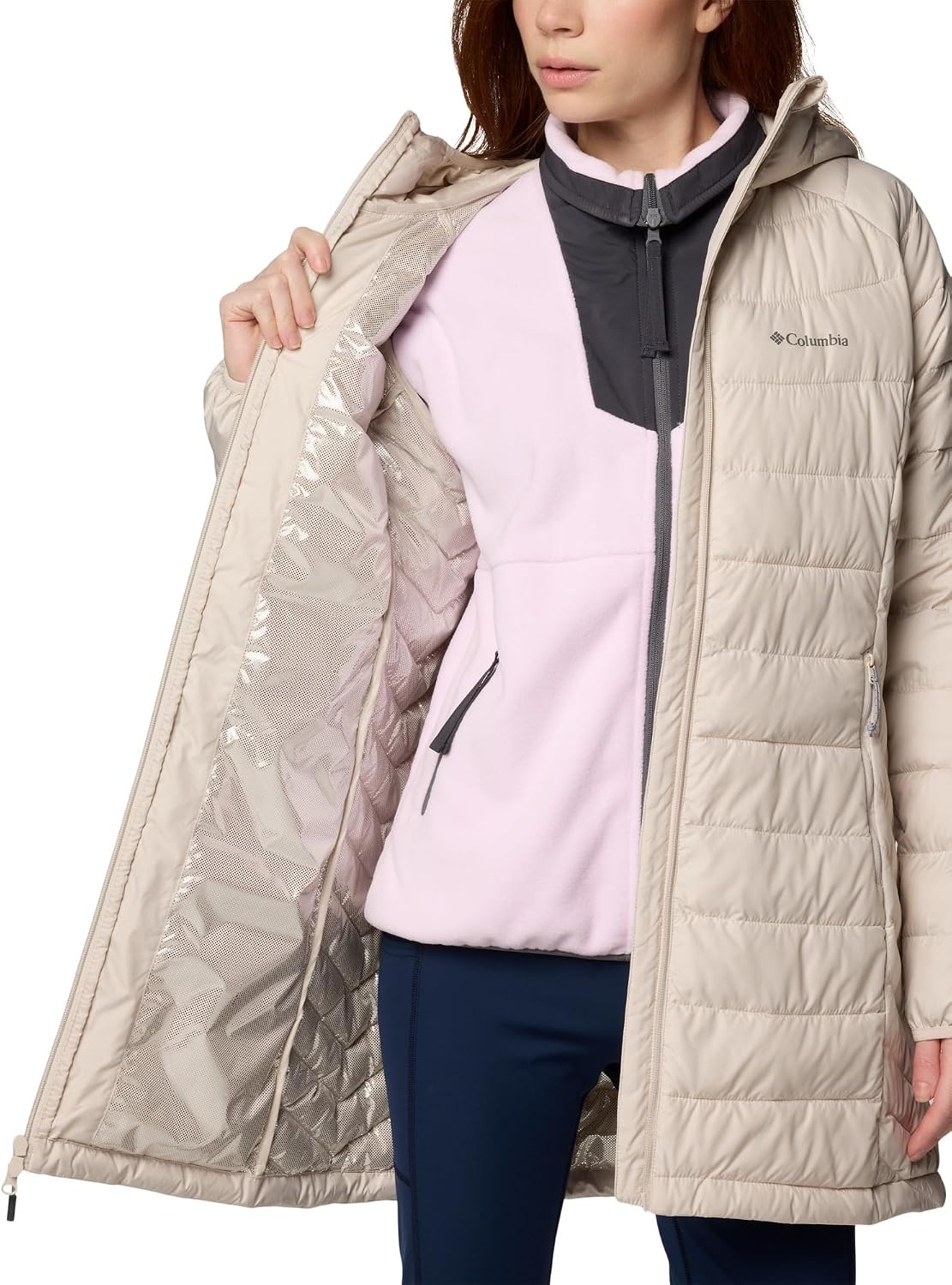 image:imageColumbia Damen Powder Lite Ii Mid Jacket Powder Lite II Mid JackeDark Stone