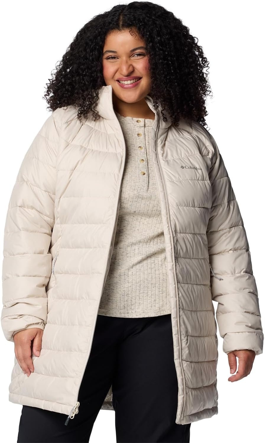 image:imageColumbia Damen Powder Lite Ii Mid Jacket Powder Lite II Mid JackeDark Stone