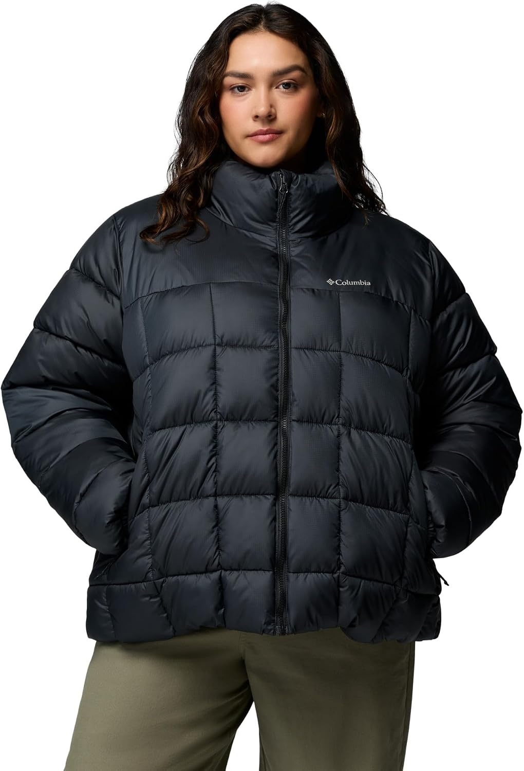 image:imageColumbia Damen Puffect 3 Full Zip Jacket PufferjackeSchwarz