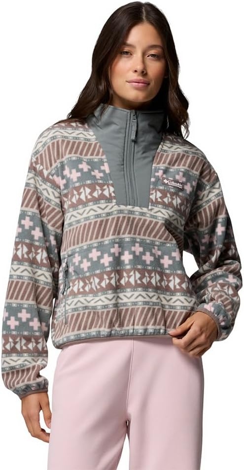 image:imageColumbia Damen Sequoia Grove 2 Printed Half Zip Fleeceberzug 1er PackIron Wizard Island