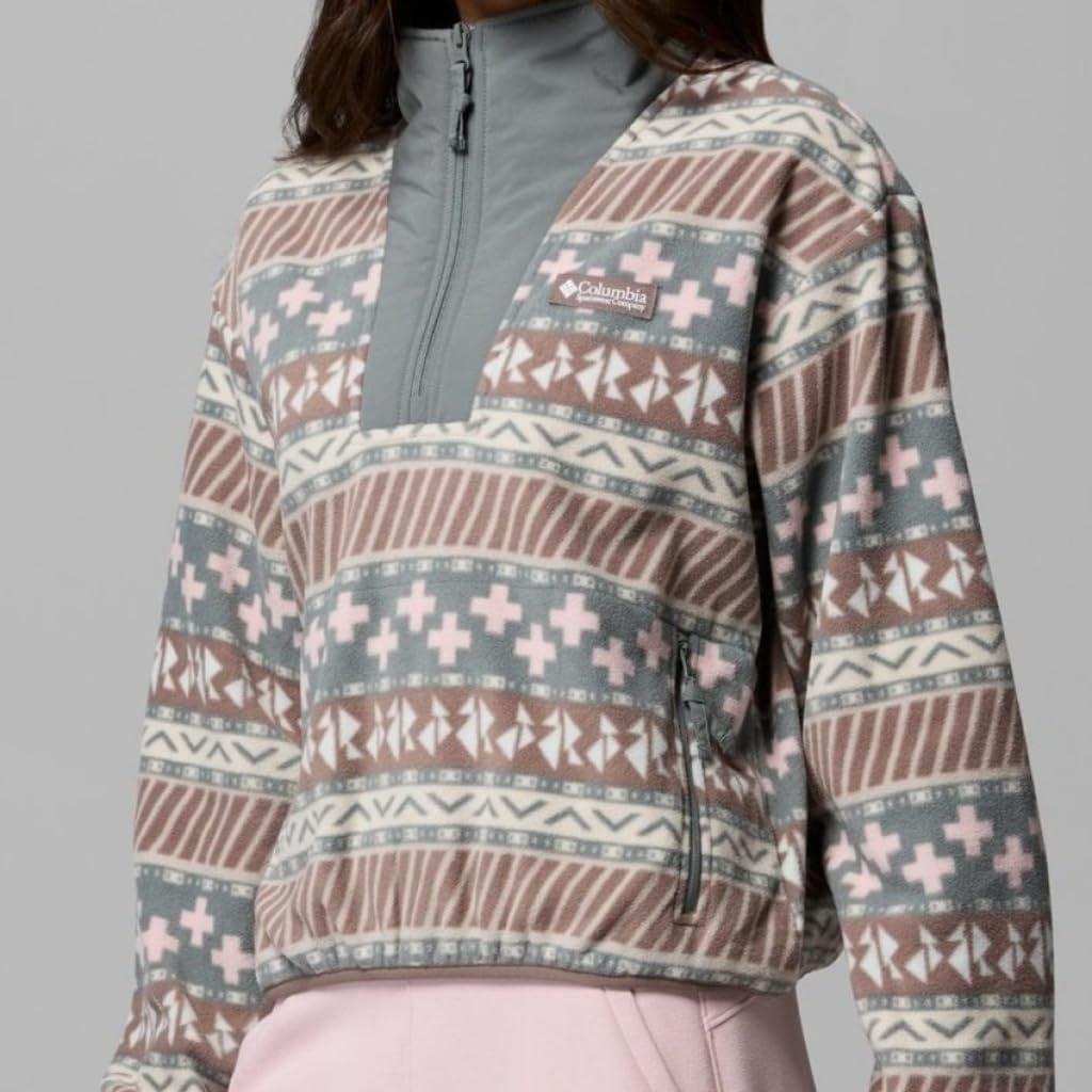 image:imageColumbia Damen Sequoia Grove 2 Printed Half Zip Fleeceberzug 1er PackIron Wizard Island