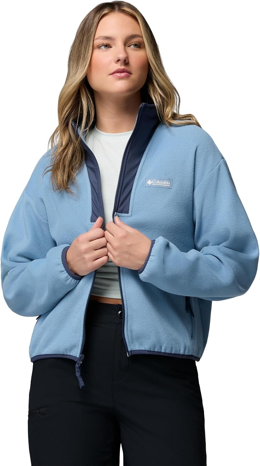 image:imageColumbia Damen Sequoia Grove Ii Full Zip Full Zip Fleece Jacket 1er PackRegentagNachtaktiv