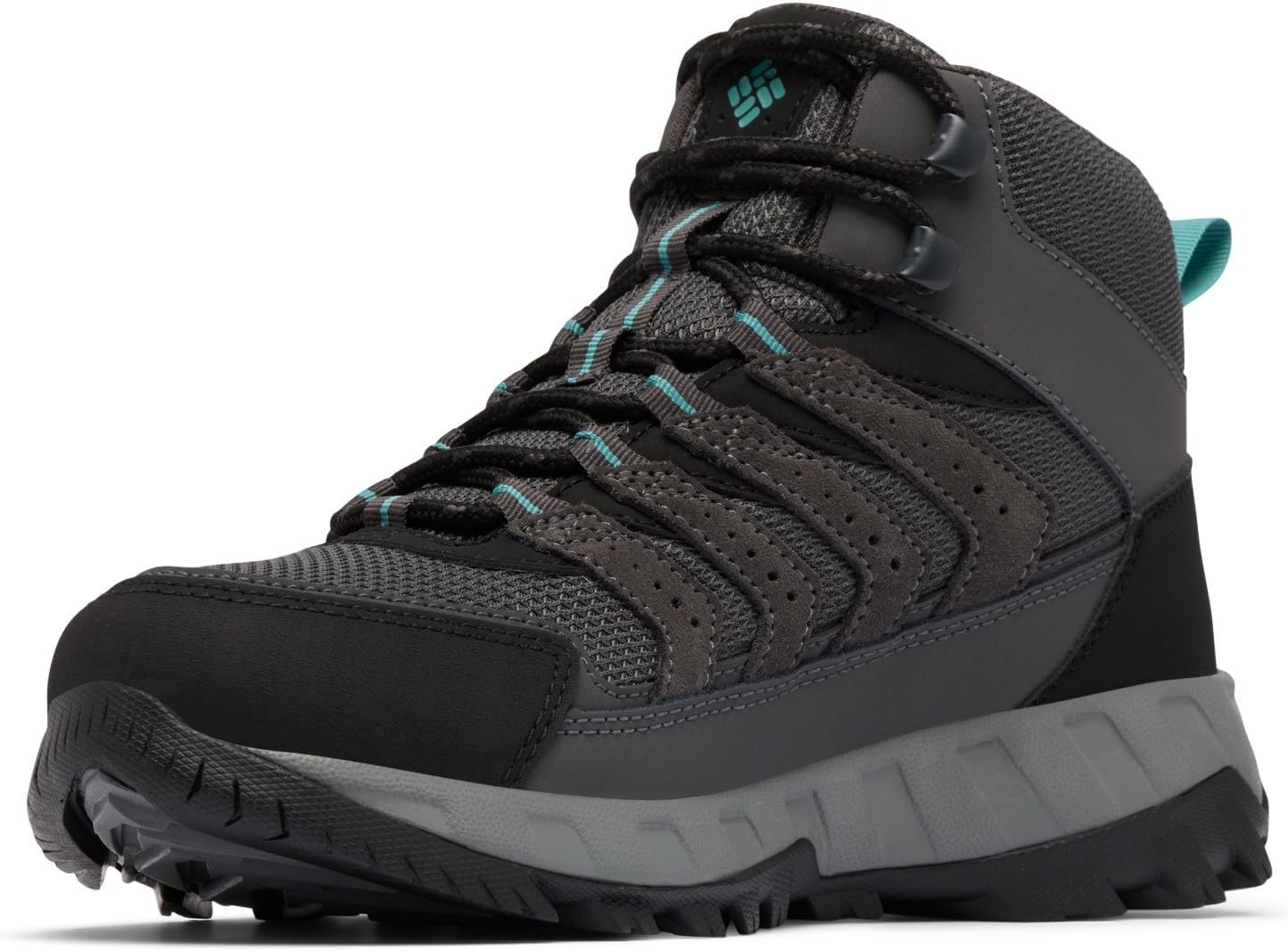 image:imageColumbia Damen Strata Trail Mid Waterproof WanderschuhDunkelgrau Blaugrn