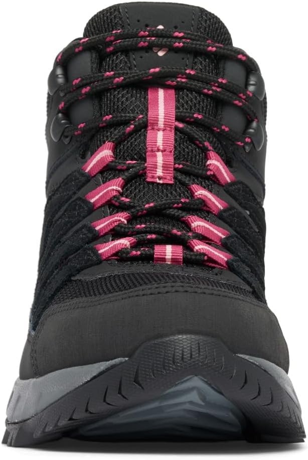 image:imageColumbia Damen Strata Trail Mid Waterproof WanderschuhSchwarz Lachsrose