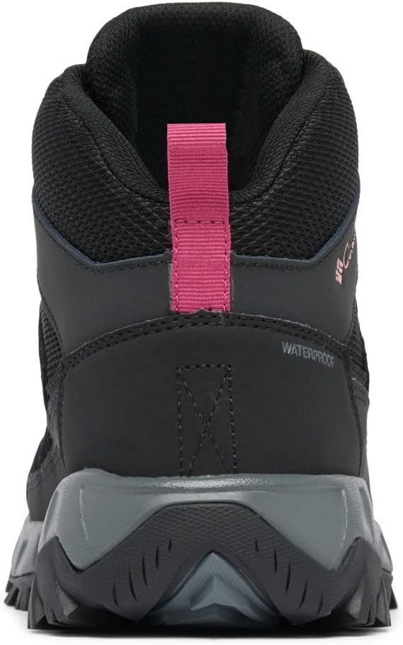 image:imageColumbia Damen Strata Trail Mid Waterproof WanderschuhSchwarz Lachsrose
