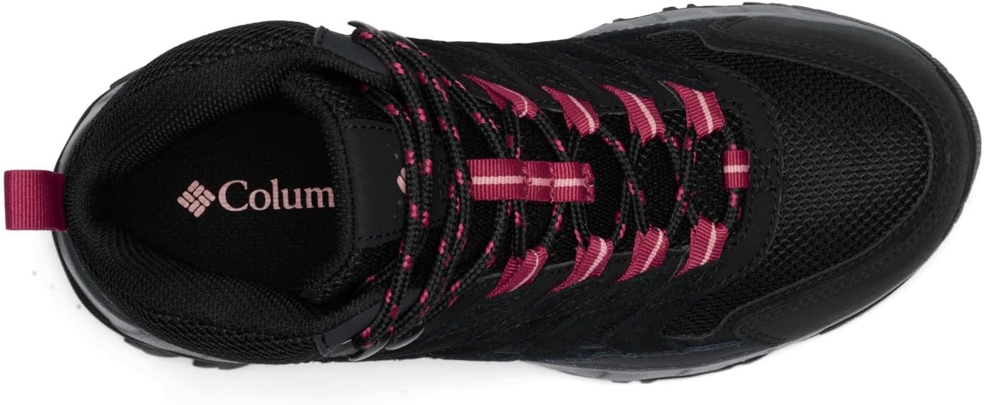 image:imageColumbia Damen Strata Trail Mid Waterproof WanderschuhSchwarz Lachsrose