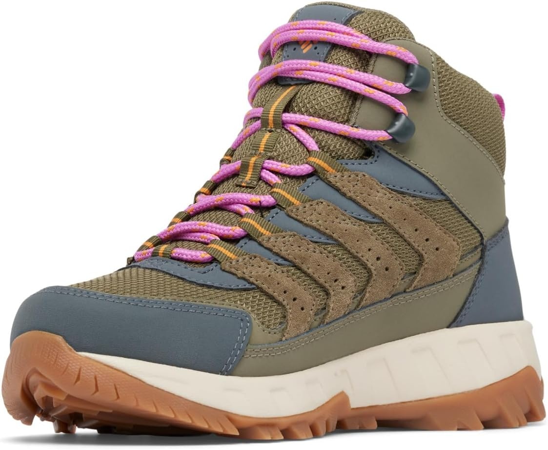 image:imageColumbia Damen Strata Trail Mid Waterproof WanderschuhSteingrn Sonnenstein