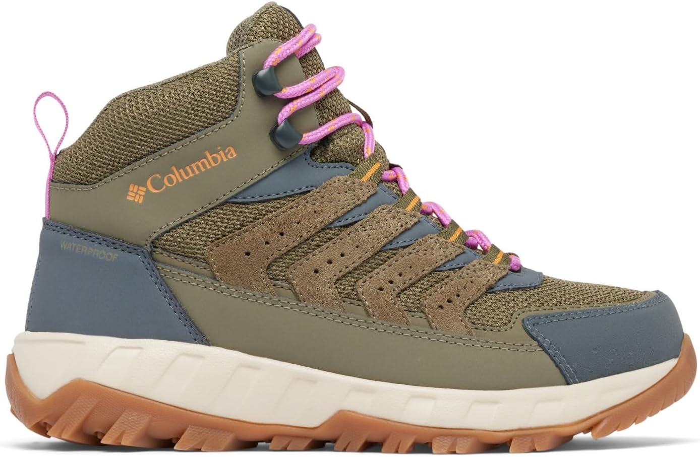 image:imageColumbia Damen Strata Trail Mid Waterproof WanderschuhSteingrn Sonnenstein