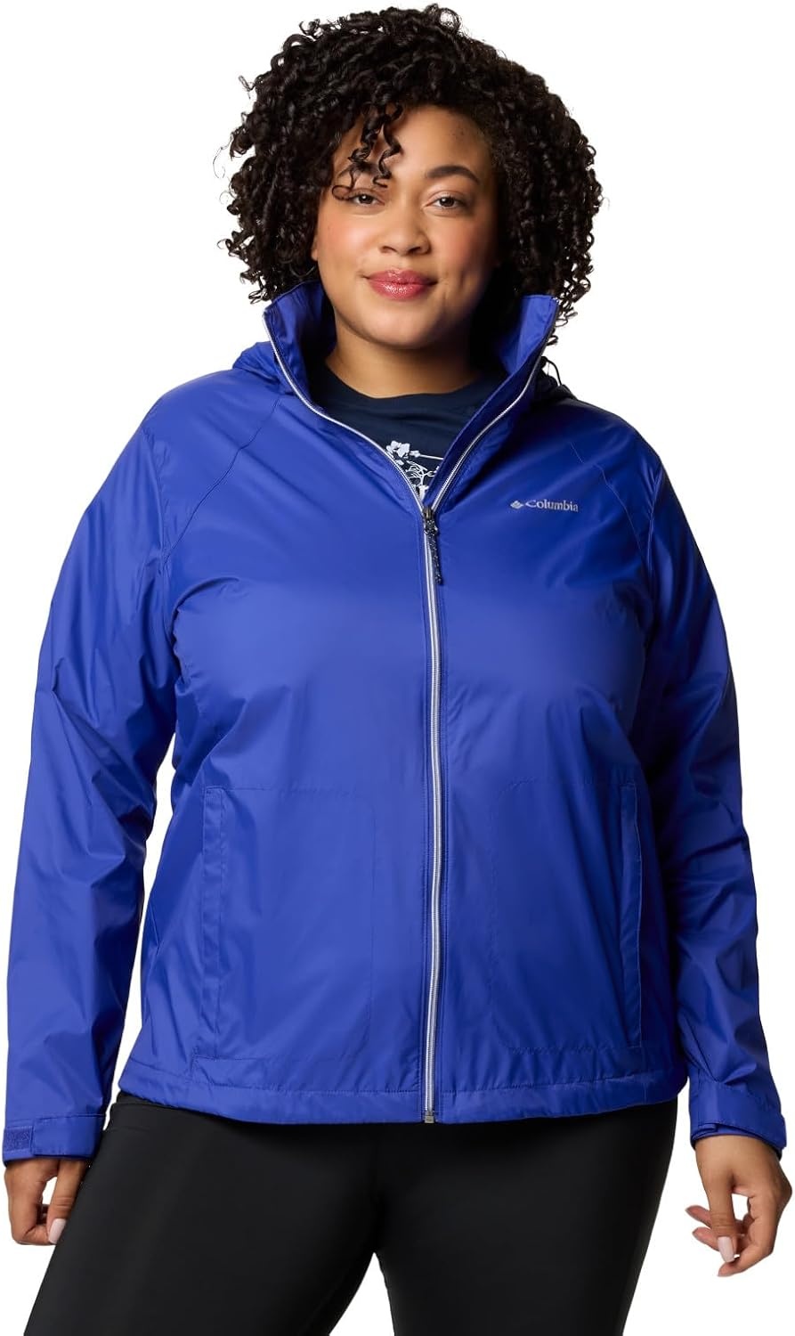image:imageColumbia Damen Switchback Iv Jacke Wasserdichte Regenjacke 1er PackClematis Blue