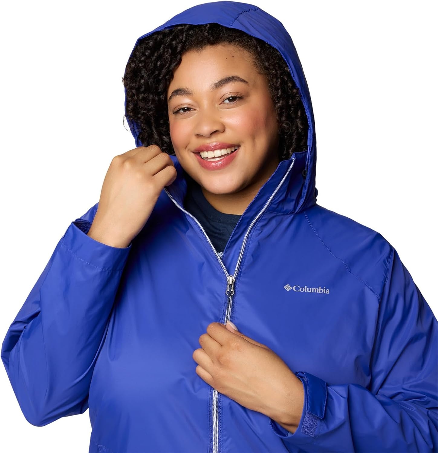 image:imageColumbia Damen Switchback Iv Jacke Wasserdichte Regenjacke 1er PackClematis Blue