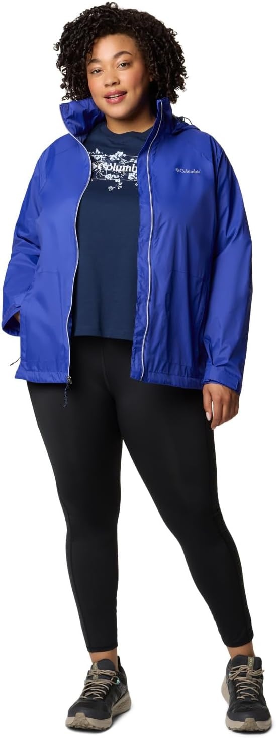 image:imageColumbia Damen Switchback Iv Jacke Wasserdichte Regenjacke 1er PackClematis Blue