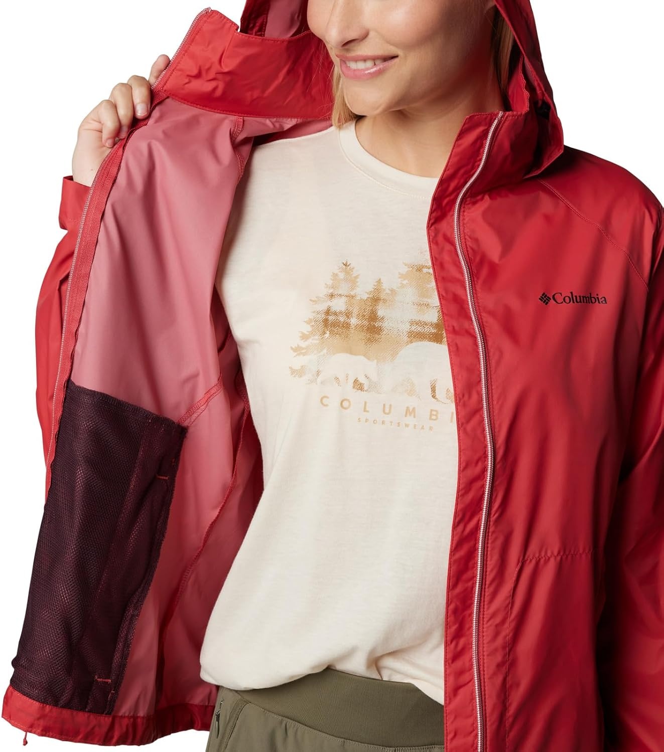 image:imageColumbia Damen Switchback Iv Jacke Wasserdichte Regenjacke 1er PackDaredevil