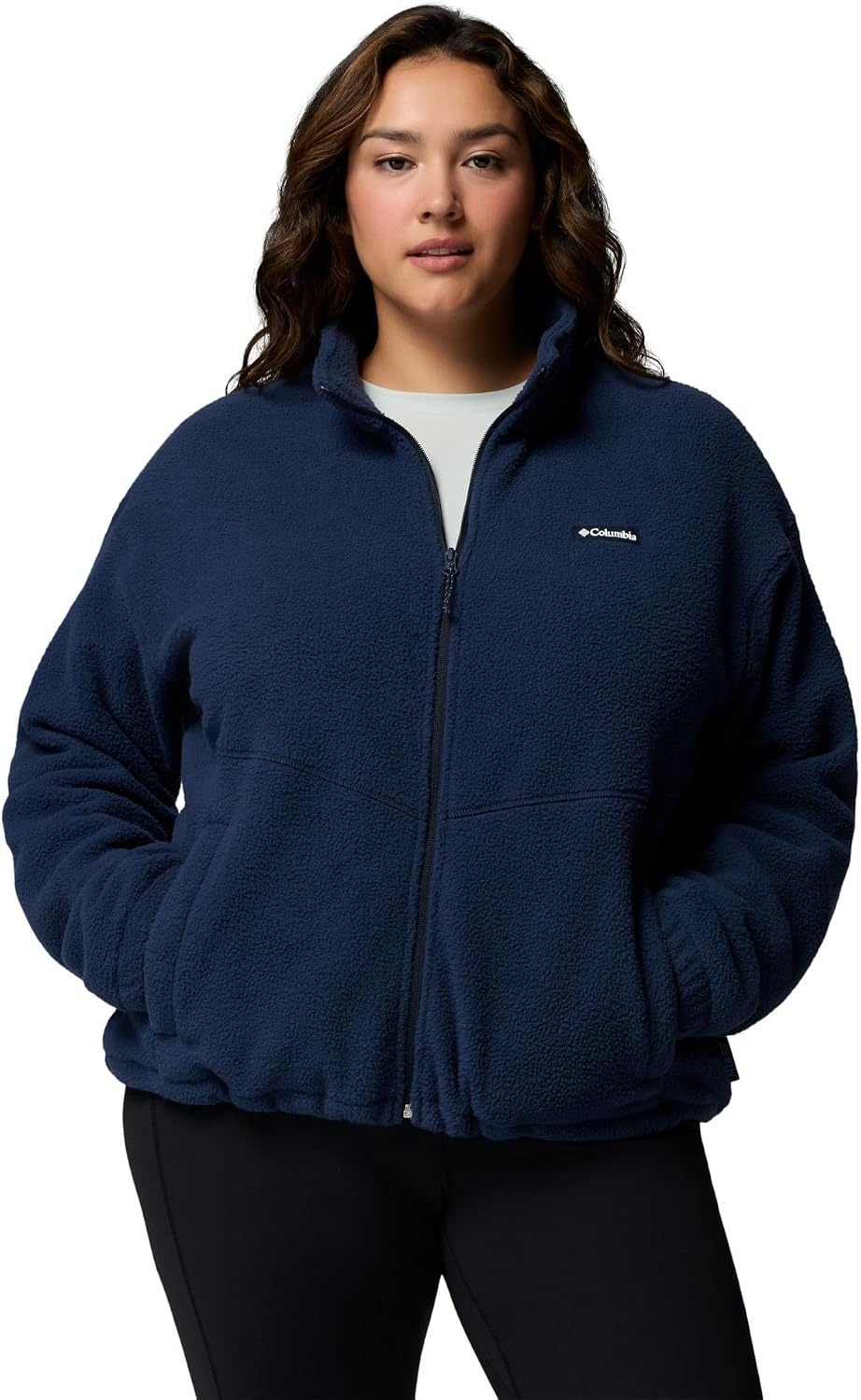 image:imageColumbia Damen Timber Meadow Mtr Fleece Full Zip Full Zip Fleece Jacket 1er PackCollegiate marineblau