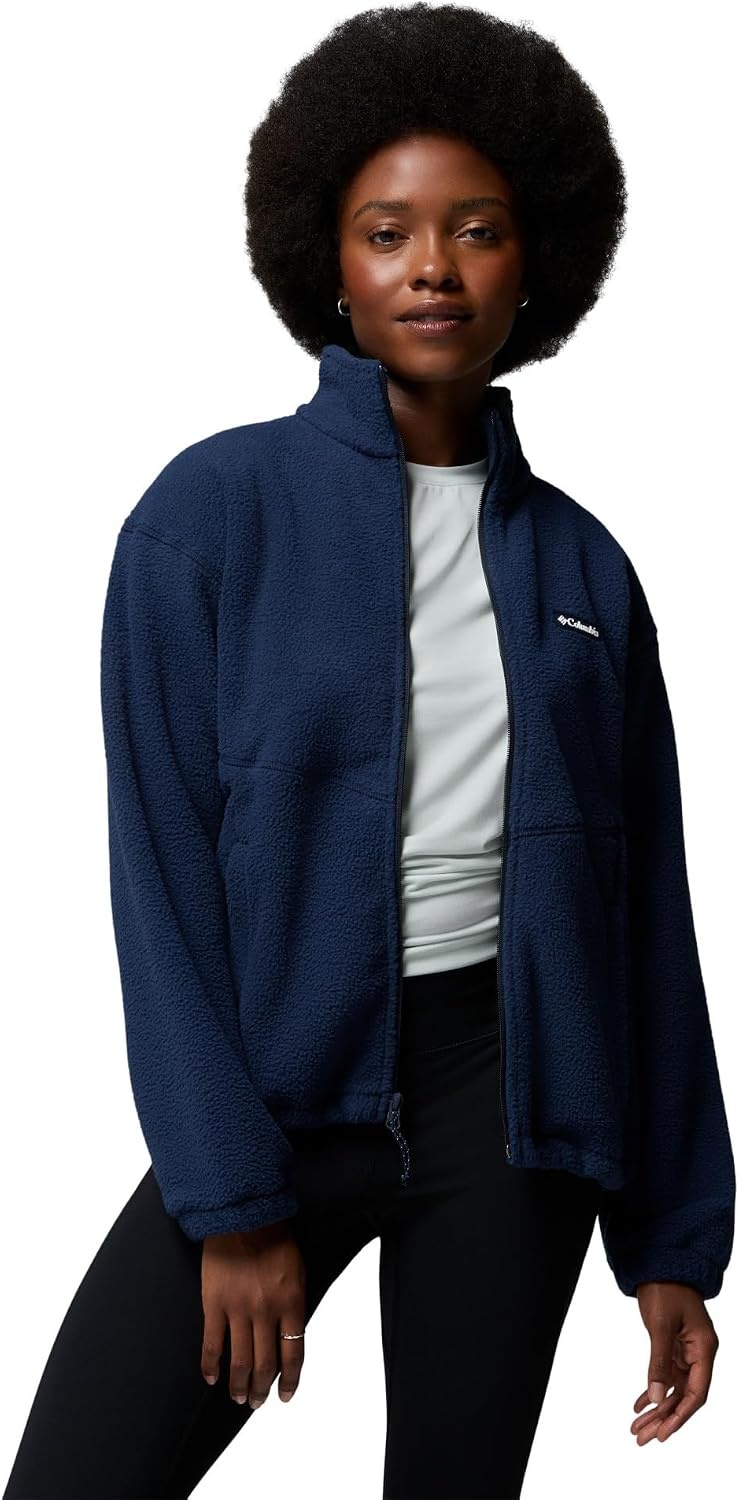 image:imageColumbia Damen Timber Meadow Mtr Fleece Full Zip Full Zip Fleece Jacket 1er PackCollegiate marineblau