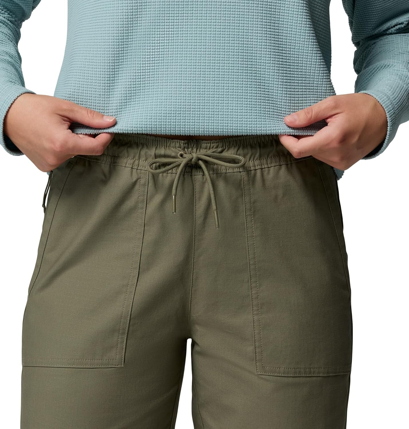 image:imageColumbia Damen Wanderhose ROC Ripstop JoggerSteingrn