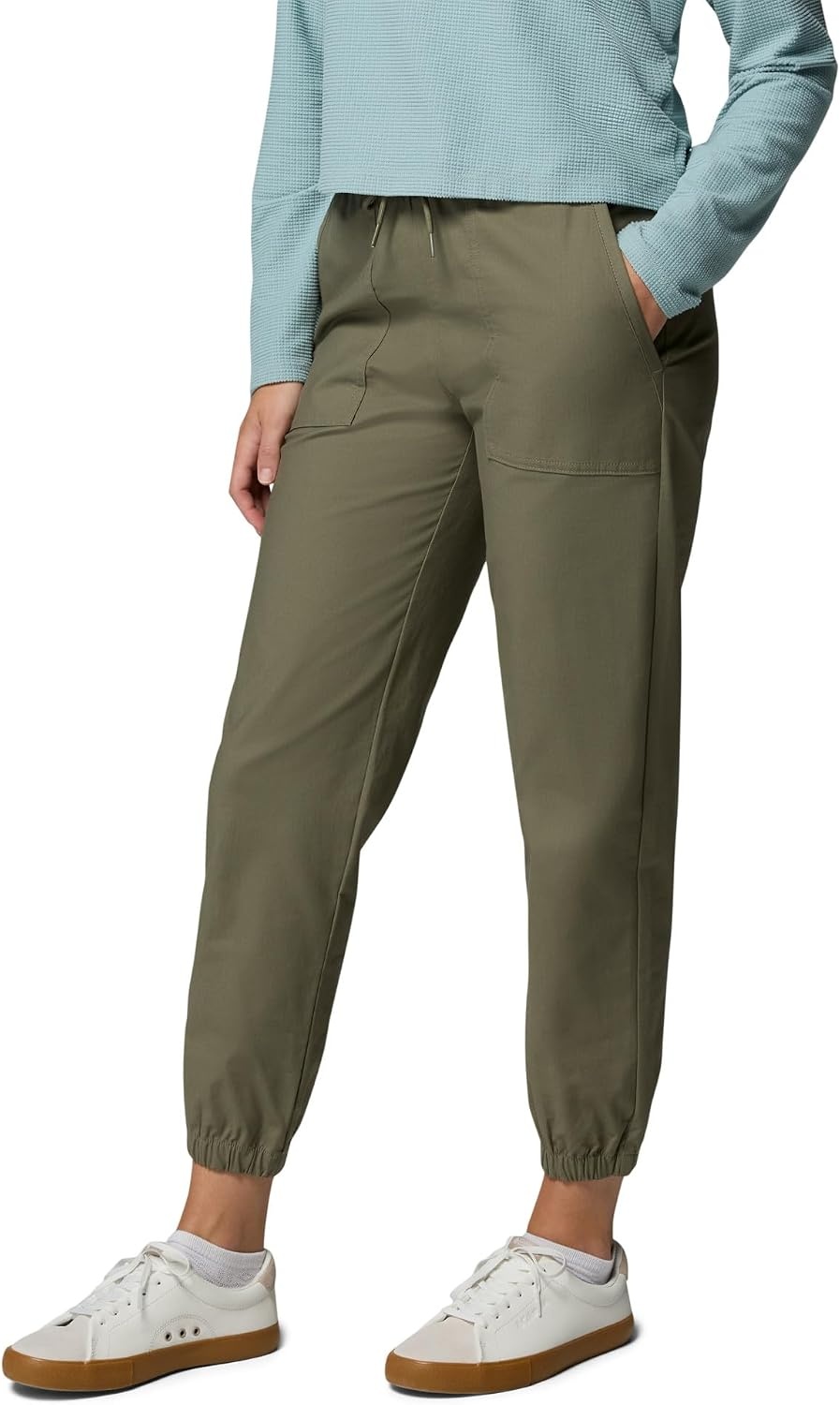 image:imageColumbia Damen Wanderhose ROC Ripstop JoggerSteingrn