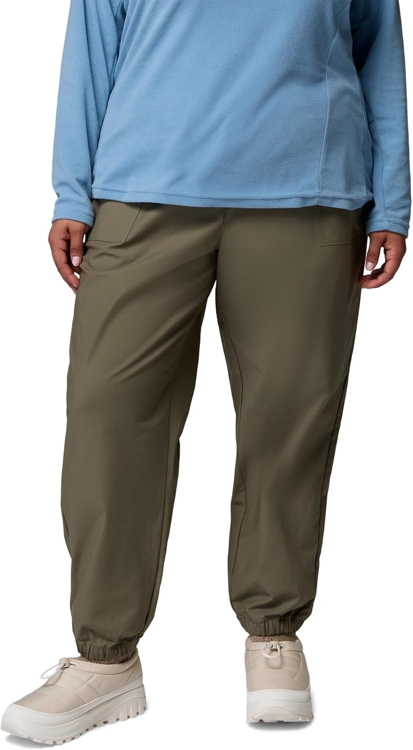 image:imageColumbia Damen Wanderhose ROC Ripstop JoggerSteingrn