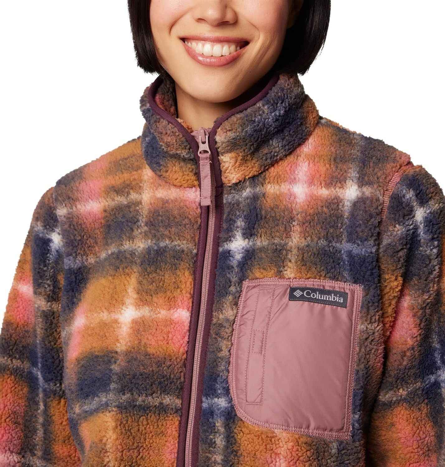 image:imageColumbia Damen West Bend Full Zip Ii West Bend Full Zip IIFig Omblur