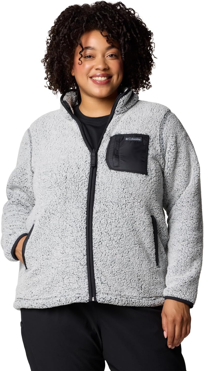 image:imageColumbia Damen West Bend Full Zip Ii West Bend Full Zip IISchwarz Mattiert