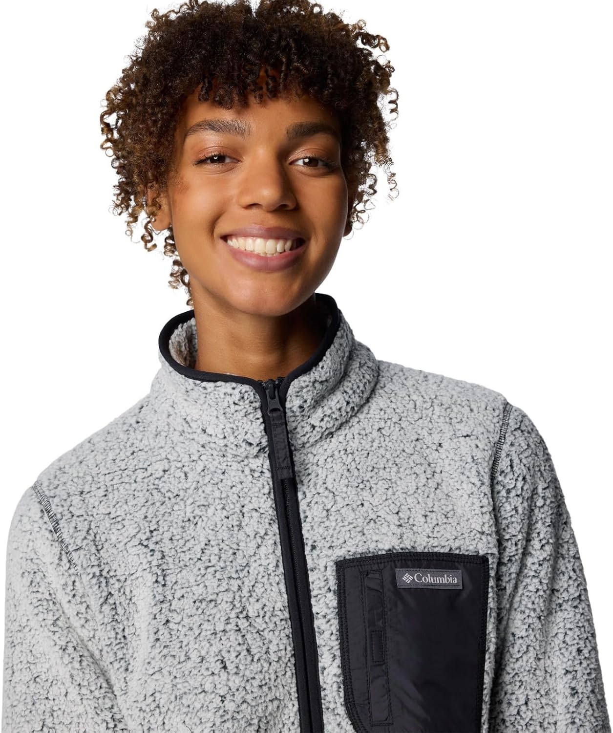 image:imageColumbia Damen West Bend Full Zip Ii West Bend Full Zip IISchwarz mattiert