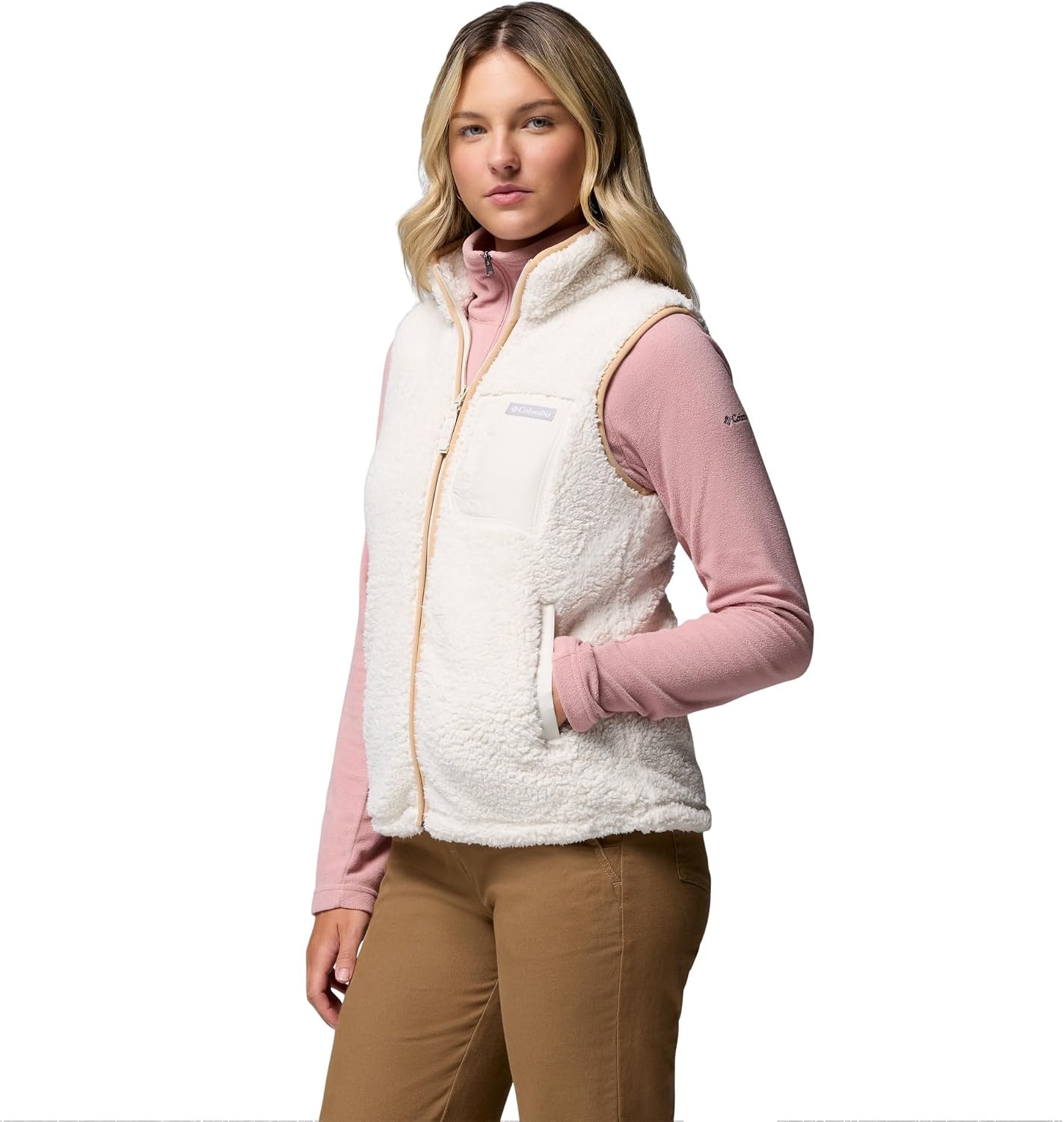 image:imageColumbia Damen West Bend Vest 2 FleeceWestekreidefarben