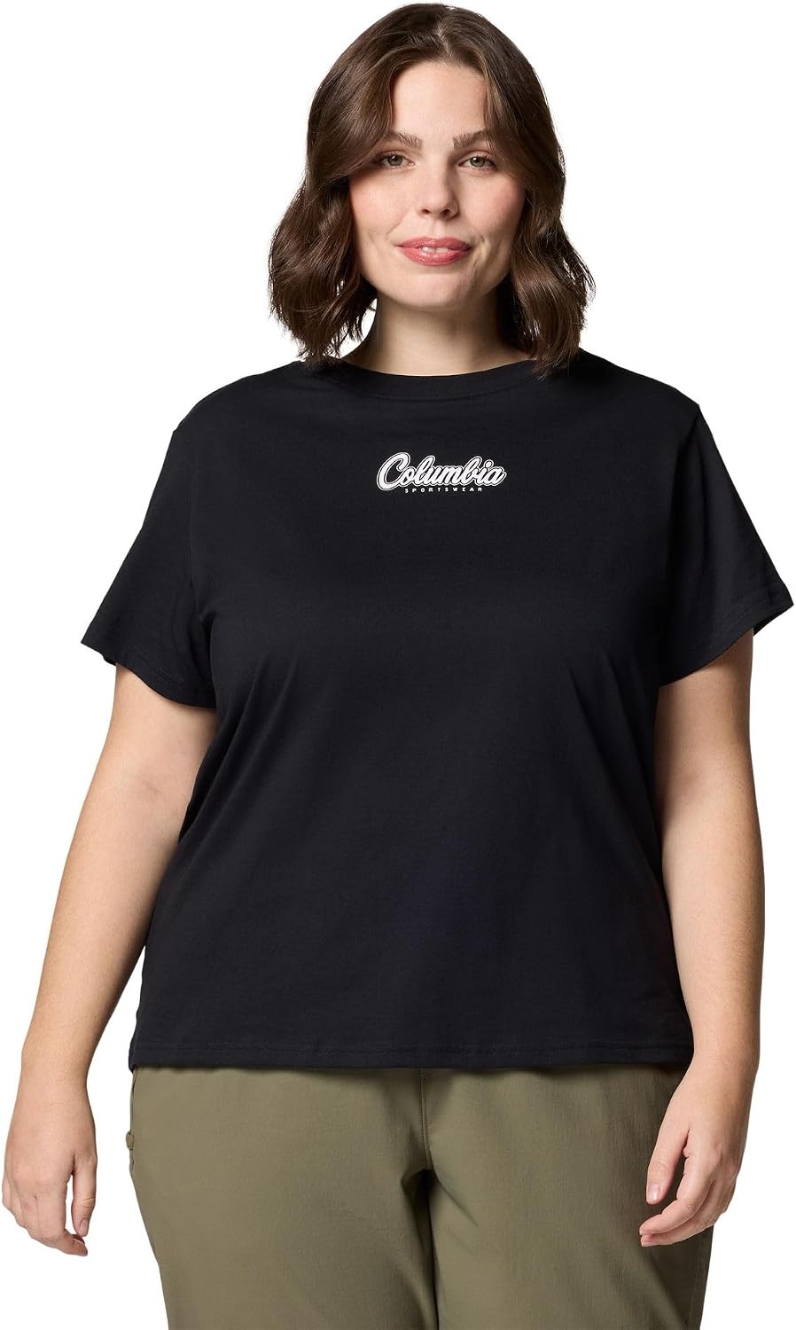 image:imageColumbia Damen tShirts 1er PackSchwarzSchriftzug