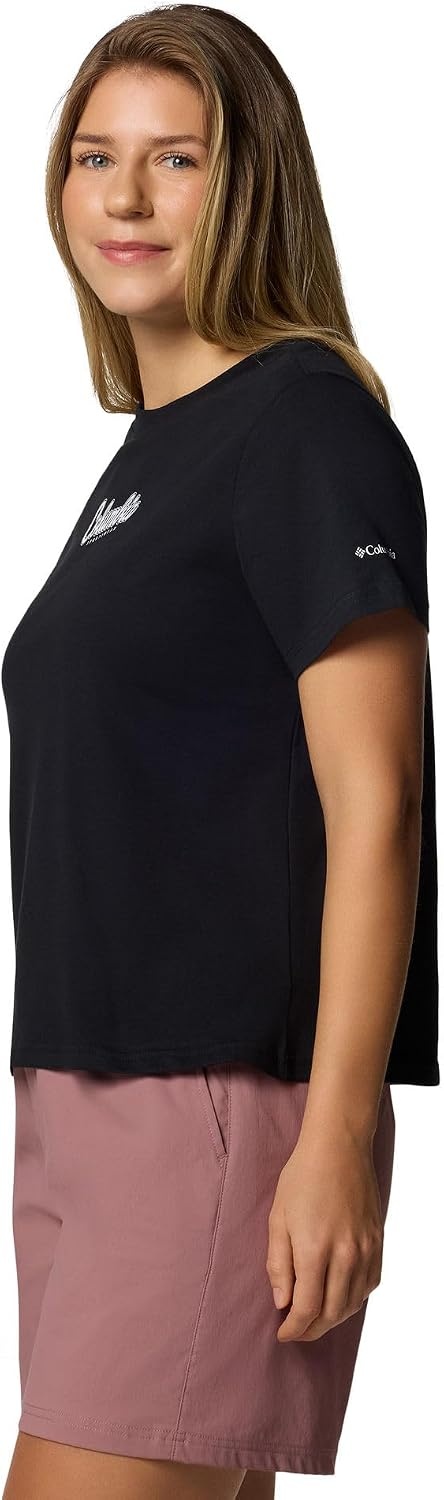image:imageColumbia Damen tShirts 1er PackSchwarzSchriftzug