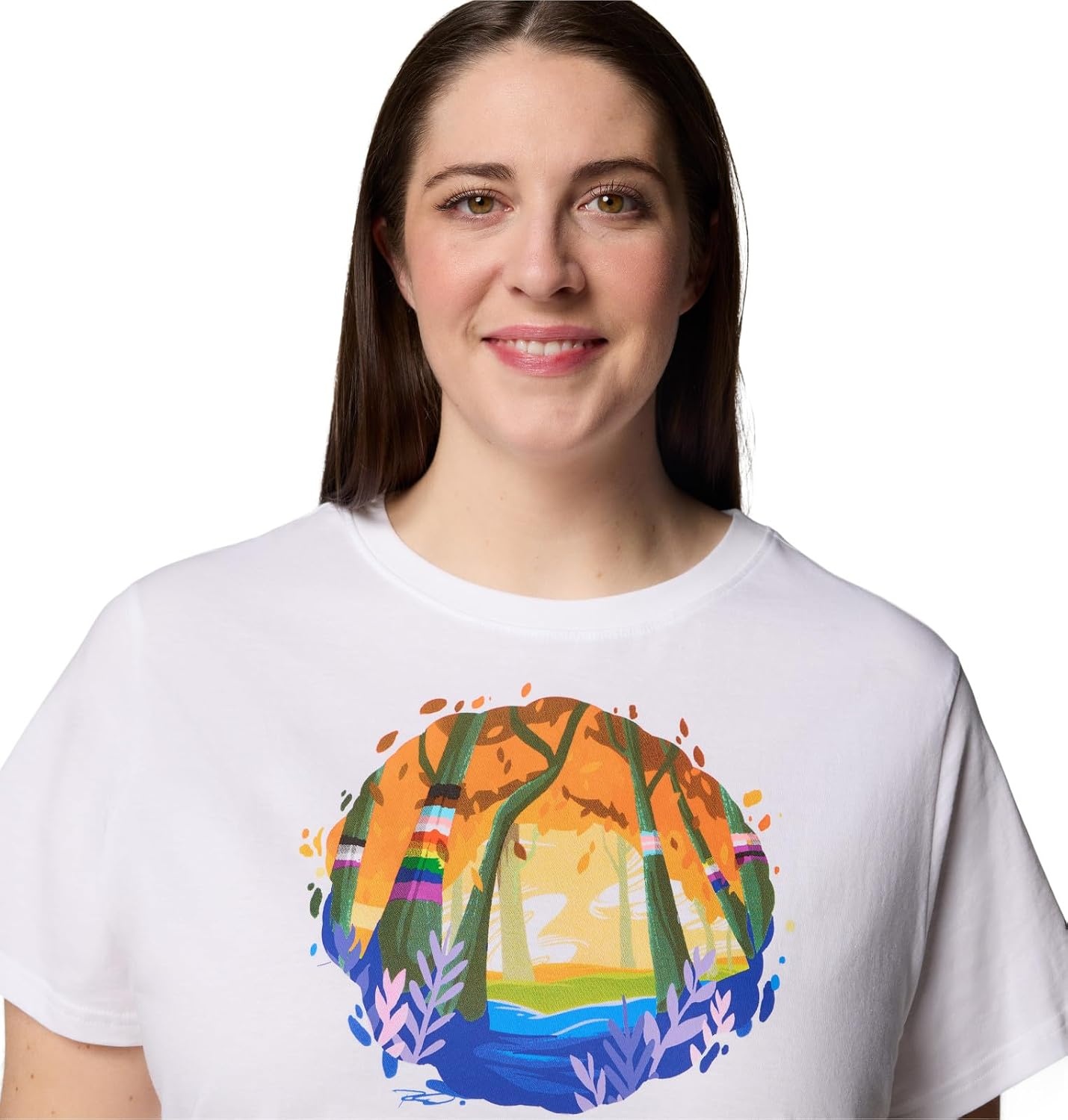 image:imageColumbia Damen tShirts 1er PackWeiS25 Pride