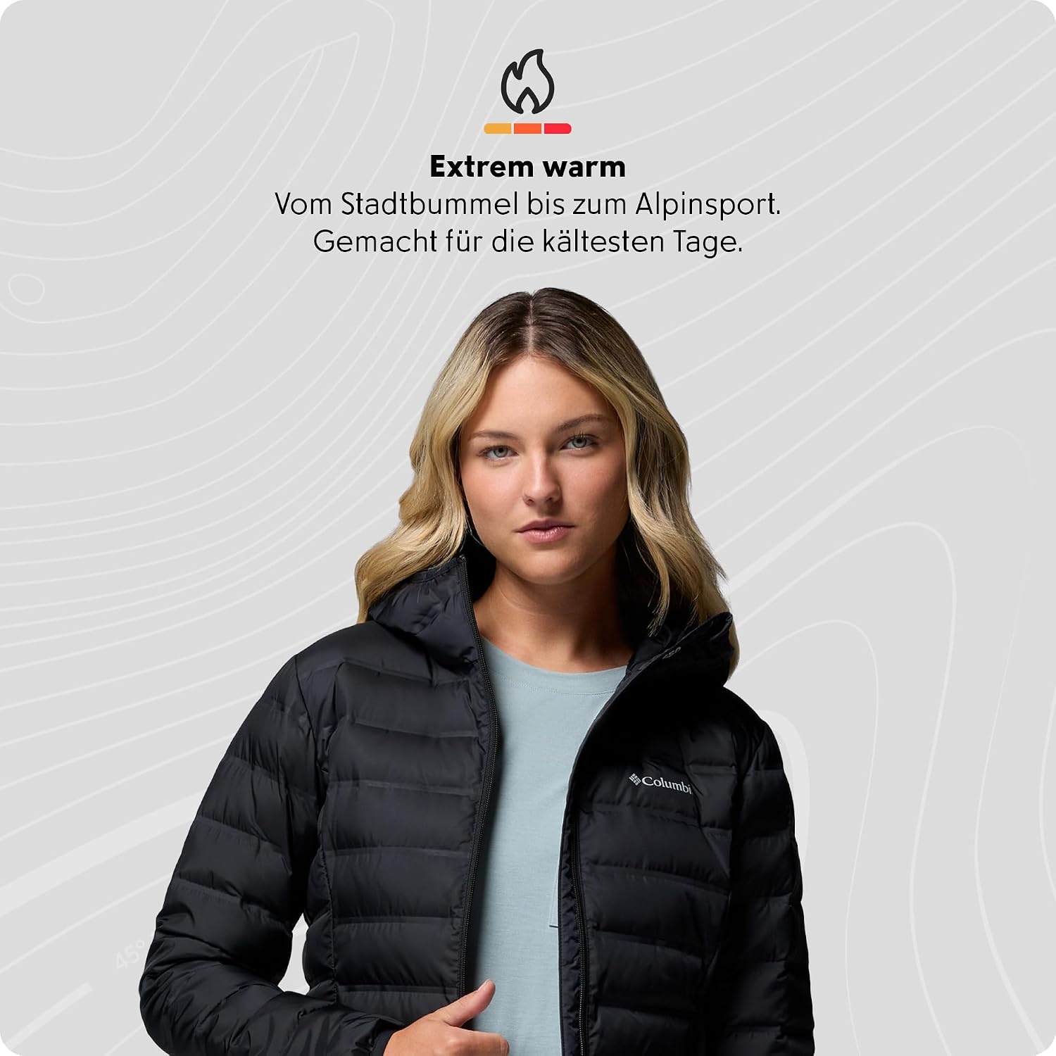 image:imageColumbia DaunenKapuzenjacke fr Damen Lake 22 II