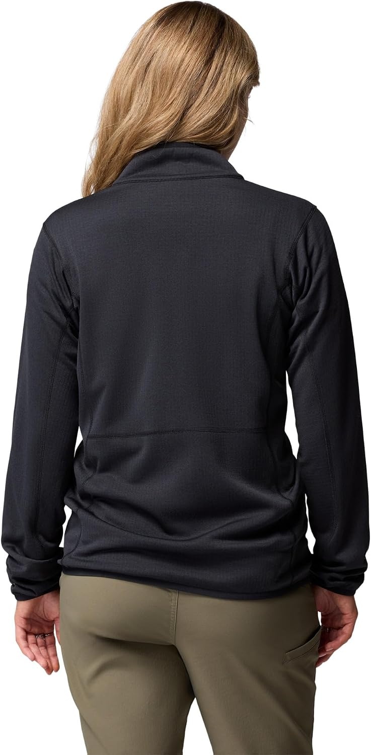 image:imageColumbia Essential Hike Grid Fleece Full Zip Fleecejacke mit durchgehendem Reiverschluss fr DamenSchwarz