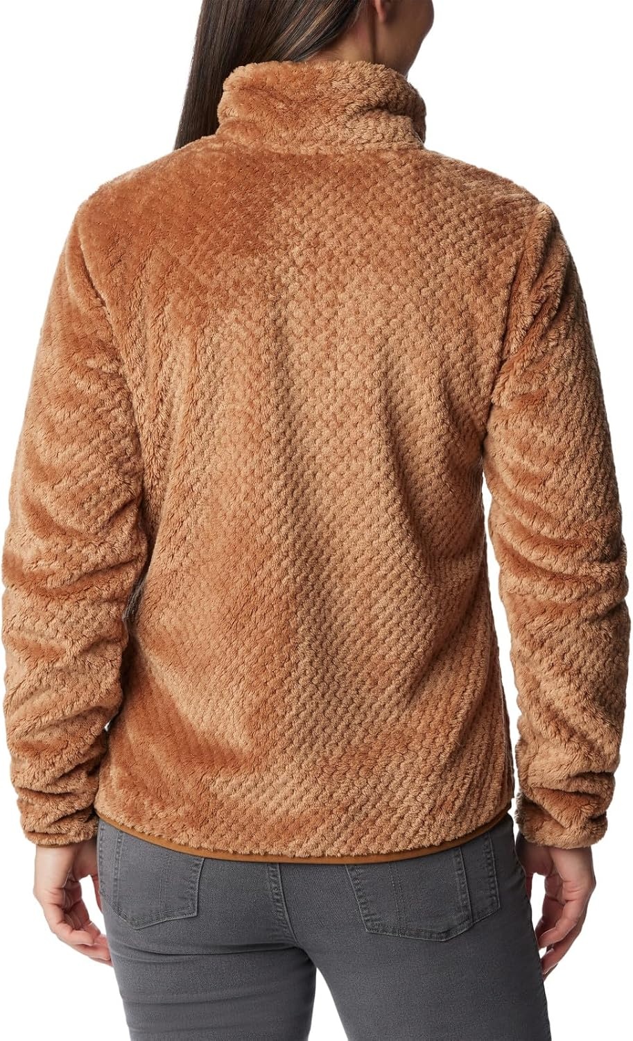 image:imageColumbia Fire Side II Sherpa Full Zip Fleecejacke mit durchgehendem Reiverschluss fr DamenCamel Brown