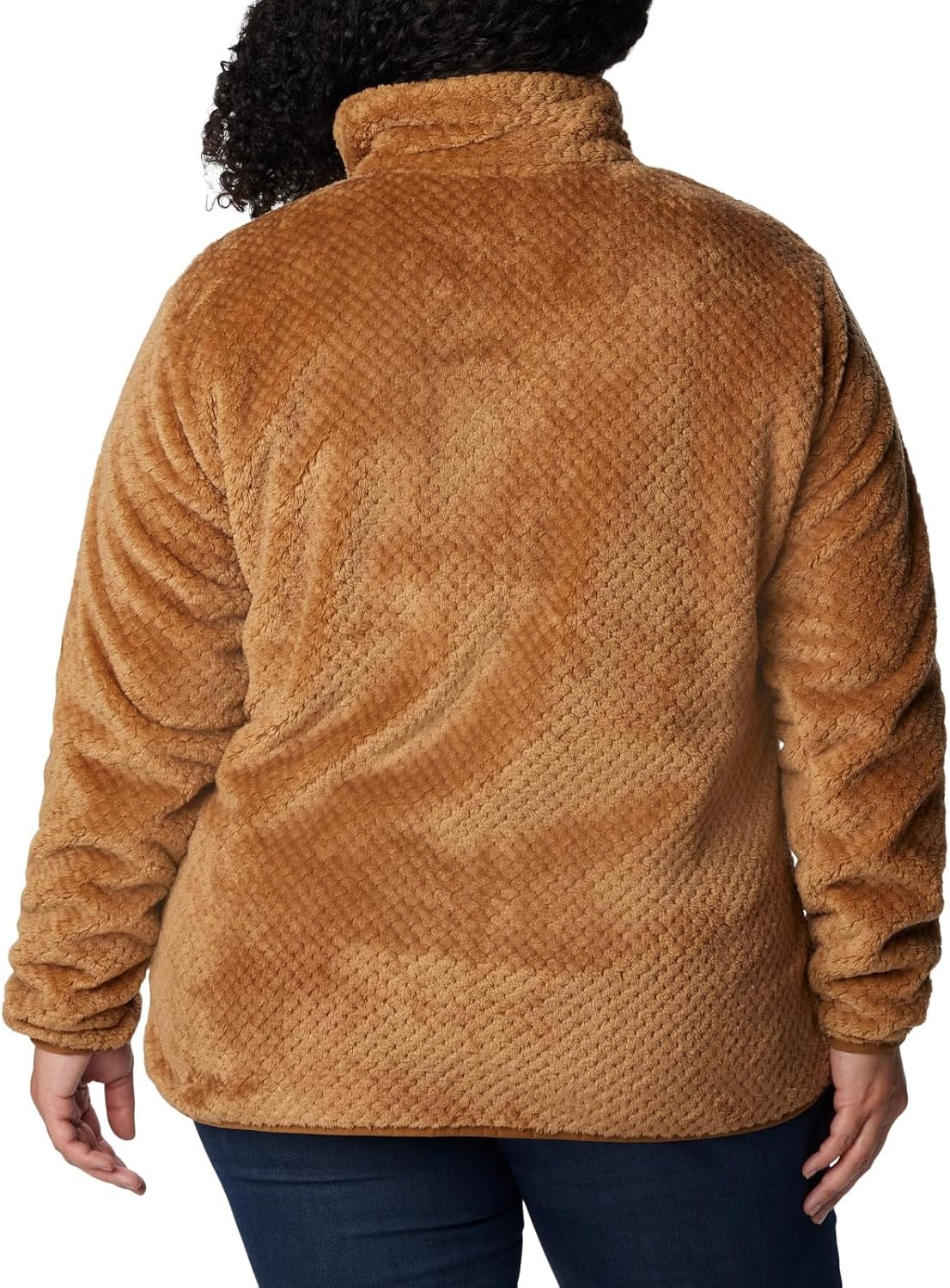 image:imageColumbia Fire Side II Sherpa Full Zip Fleecejacke mit durchgehendem Reiverschluss fr DamenCamel Brown