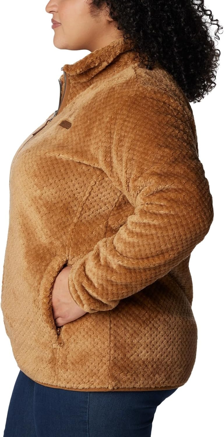 image:imageColumbia Fire Side II Sherpa Full Zip Fleecejacke mit durchgehendem Reiverschluss fr DamenCamel Brown