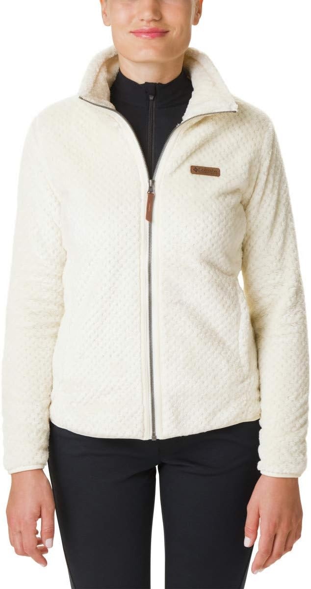 image:imageColumbia Fire Side II Sherpa Full Zip Fleecejacke mit durchgehendem Reiverschluss fr DamenChalk