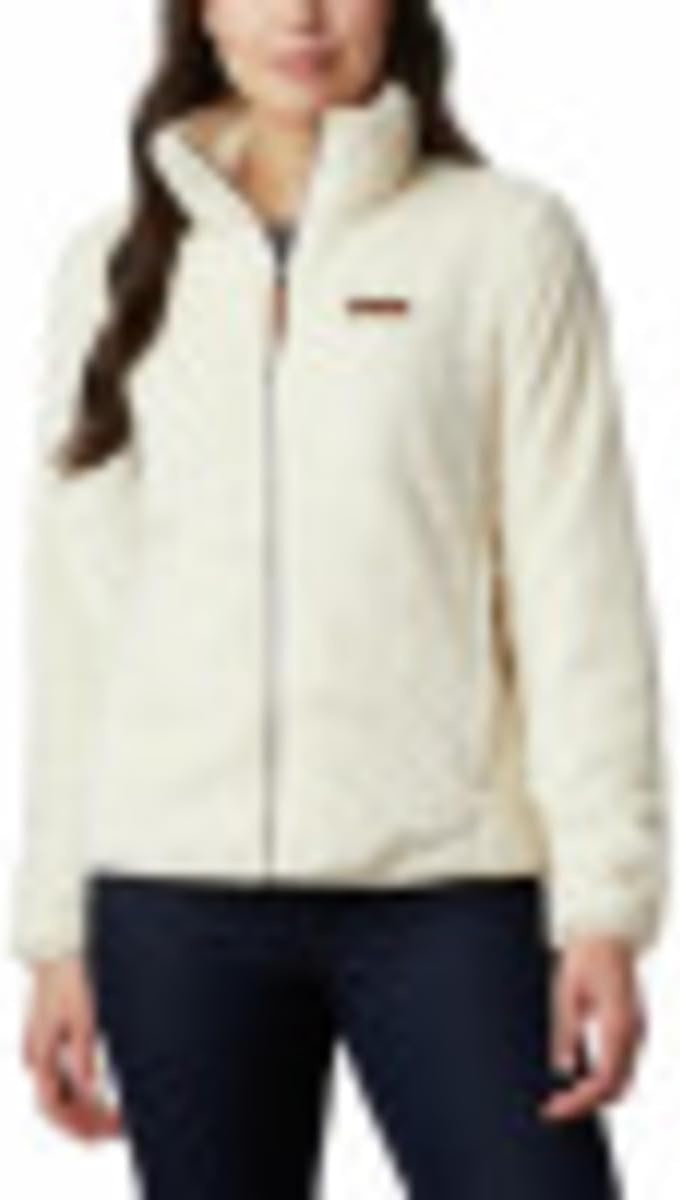 image:imageColumbia Fire Side II Sherpa Full Zip Fleecejacke mit durchgehendem Reiverschluss fr DamenChalk