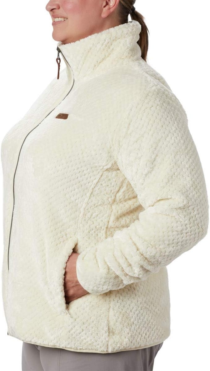 image:imageColumbia Fire Side II Sherpa Full Zip Fleecejacke mit durchgehendem Reiverschluss fr DamenChalk