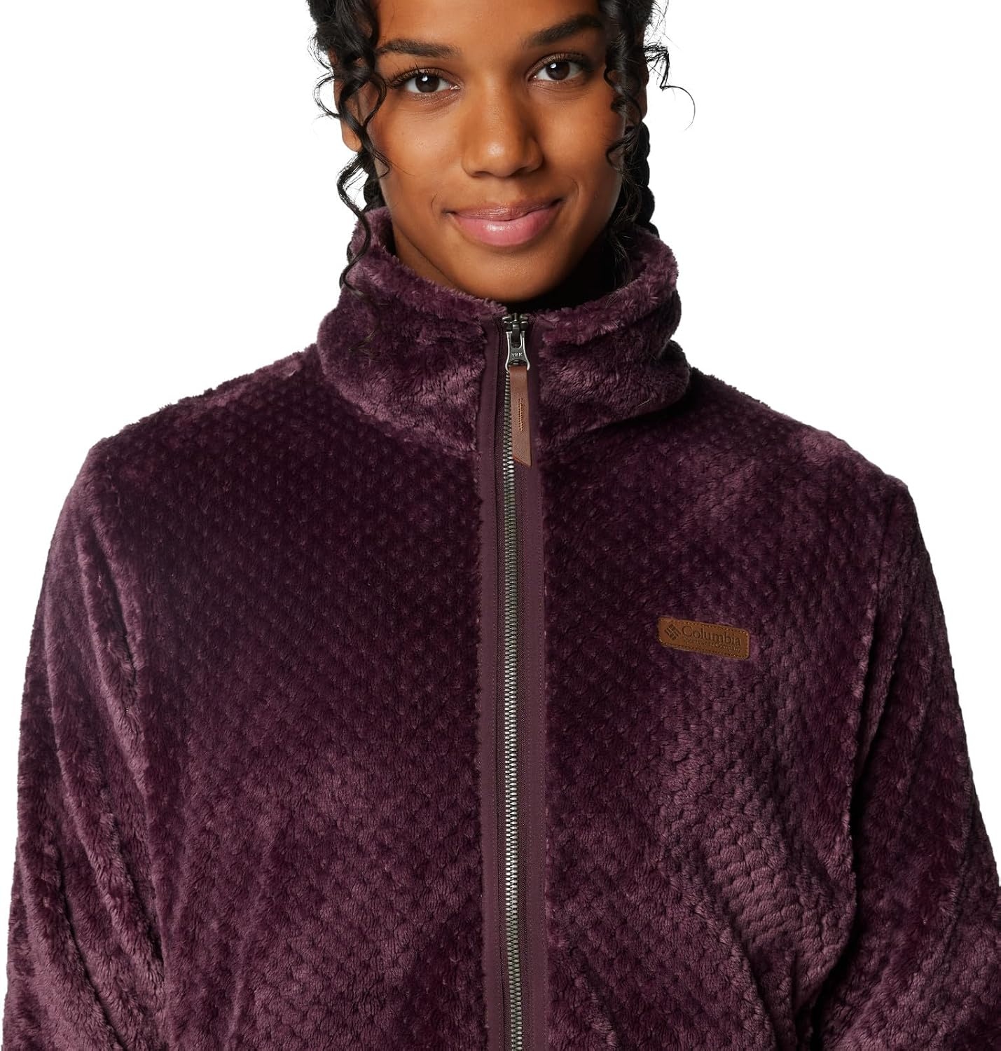 image:imageColumbia Fire Side II Sherpa Full Zip Fleecejacke mit durchgehendem Reiverschluss fr DamenMoonvista