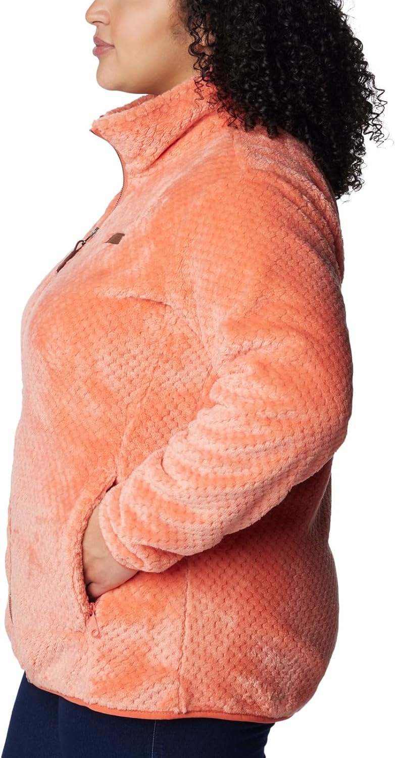 image:imageColumbia Fire Side II Sherpa Full Zip Fleecejacke mit durchgehendem Reiverschluss fr DamenPfirsich Faded Peach
